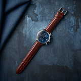 1815 Chronograph, Steel / Blue Sunray