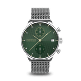 1815 Chronograph, Steel / Green Turtle