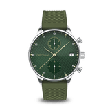 1815 Chronograph, Steel / Green Turtle