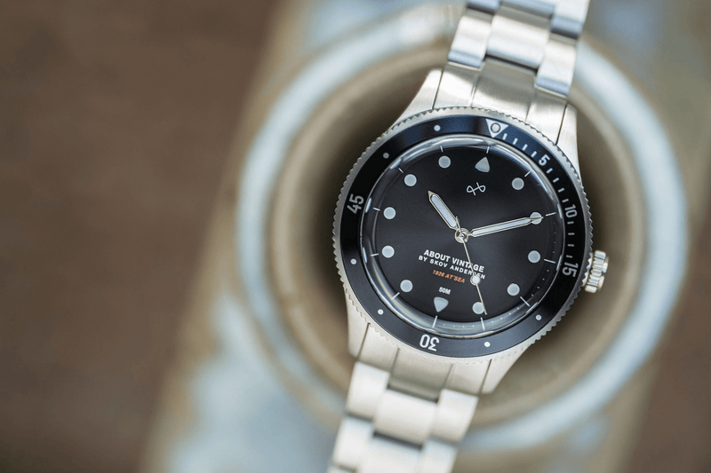 1926 At'sea, Steel / Black – 36mm