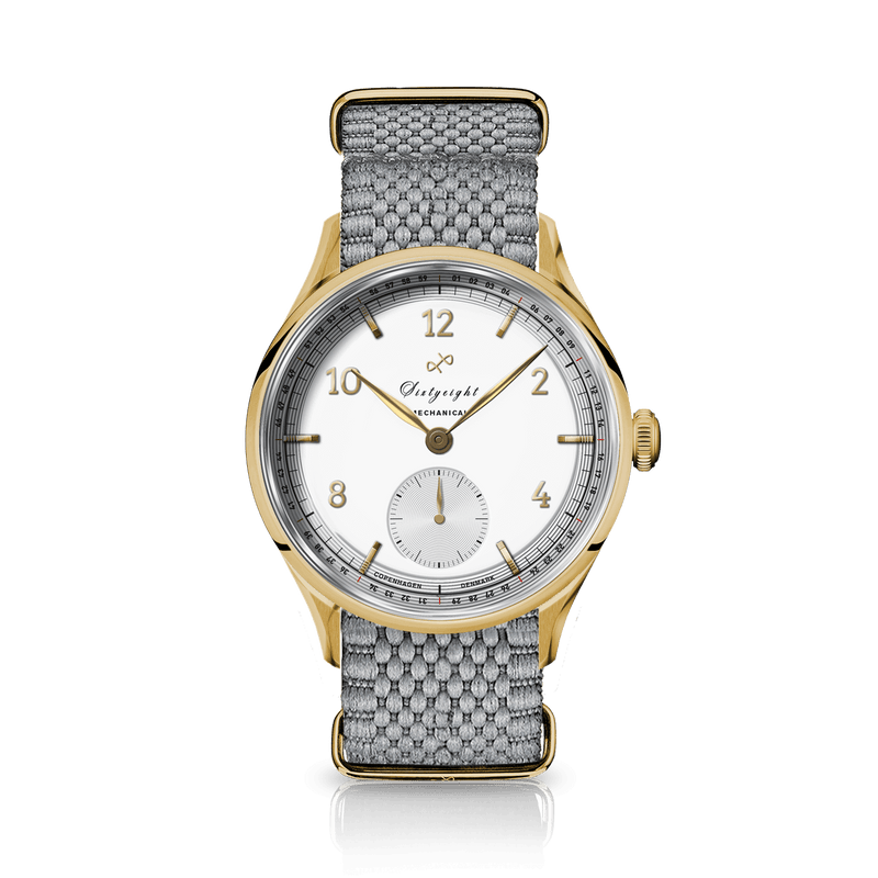 1968 Mechanical, Gold / White