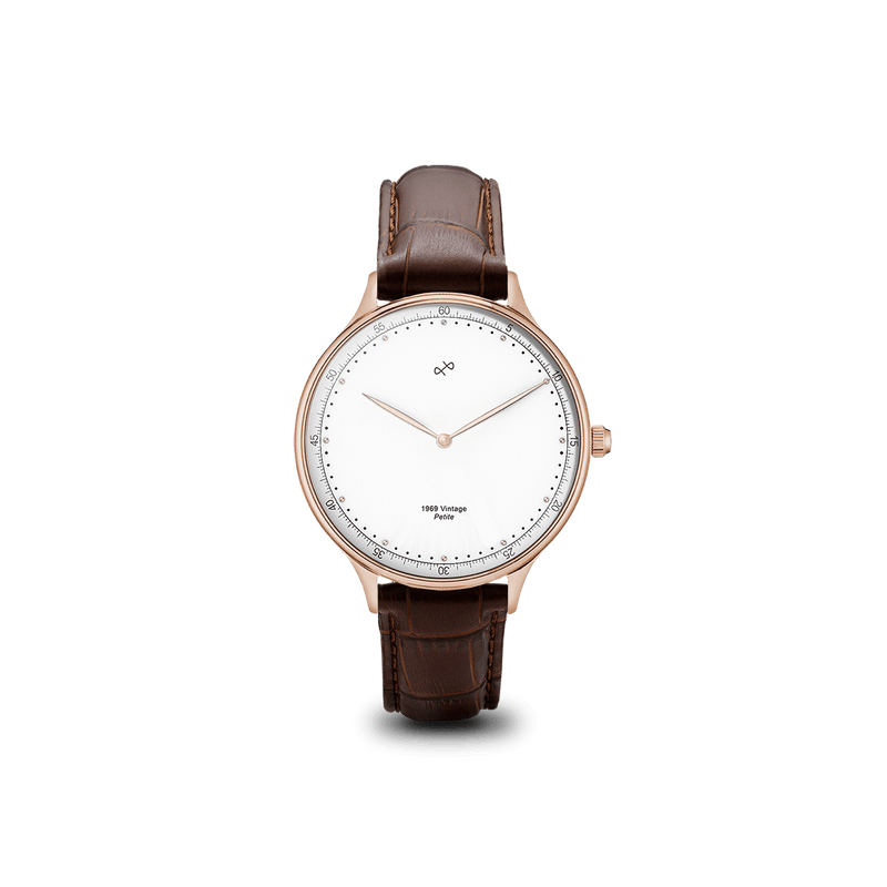 1969 Petite, Rose Gold / White