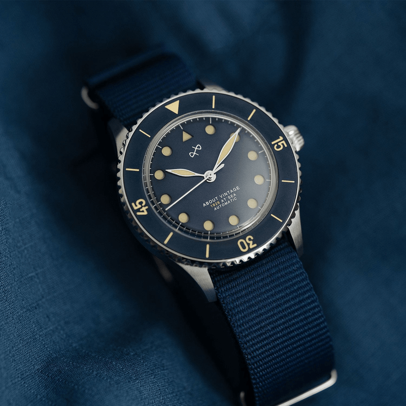 1926 Automatic, Steel / Blue Vintage