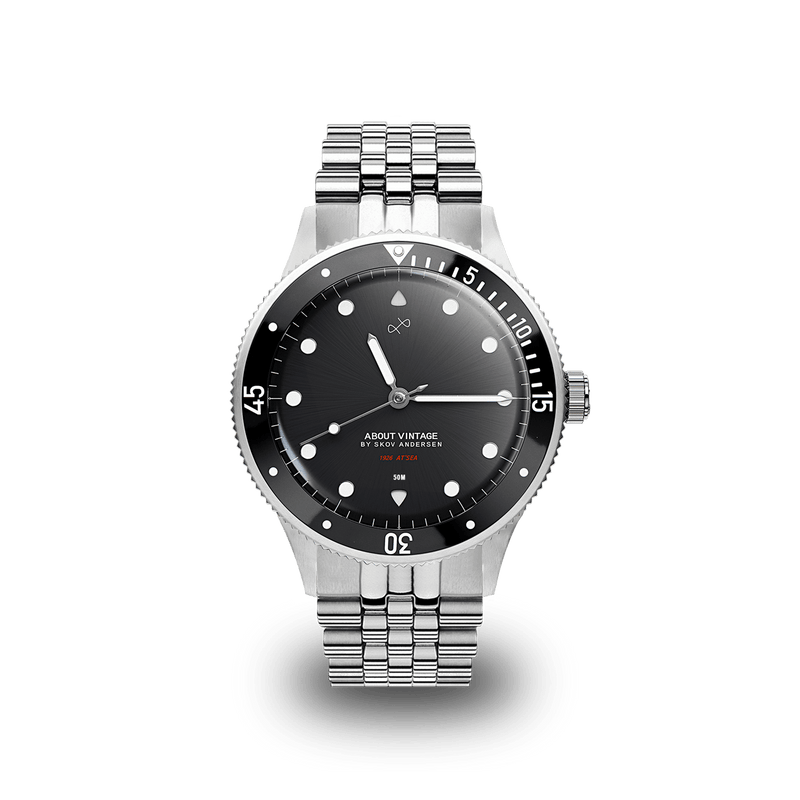 1926 At'sea, Steel / Black – 36mm