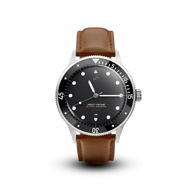 1926 At'sea, Steel / Black – 36mm