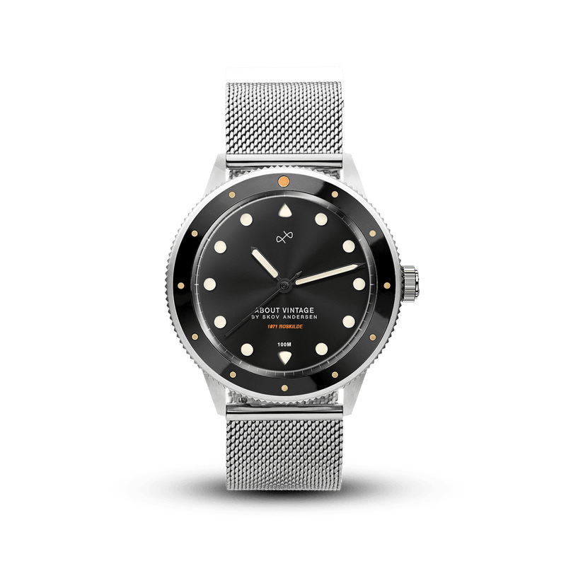 1971 Stagediver, Steel / Black – 36mm