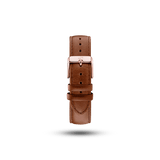 Pin Buckle - Brown Leather